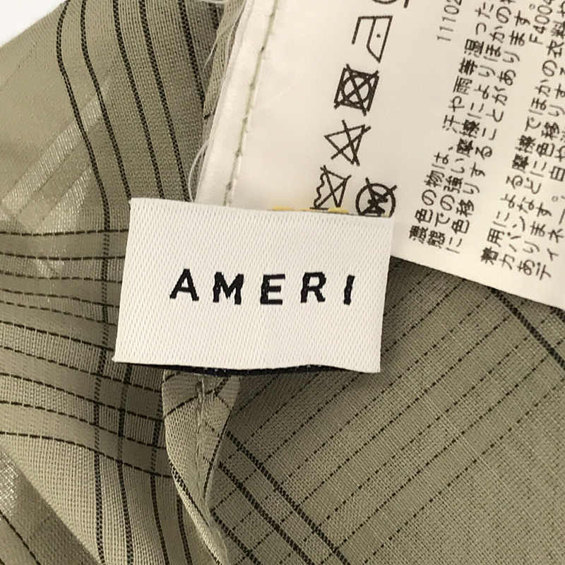 TRANSPARENT CHECK TOP トップスAmeri VINTAGE / アメリヴィンテージ