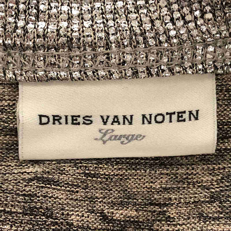 DRIES VAN NOTEN / ドリスヴァンノッテン メタリック カットソー