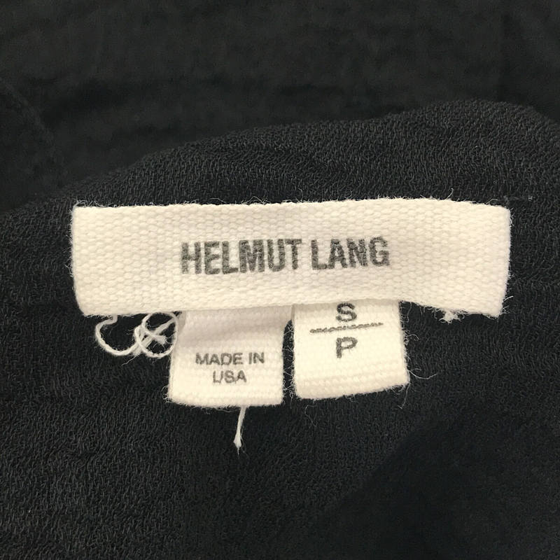 HELMUT LANG / ヘルムートラング ガーゼ サイドスリット Vネック カーディガン