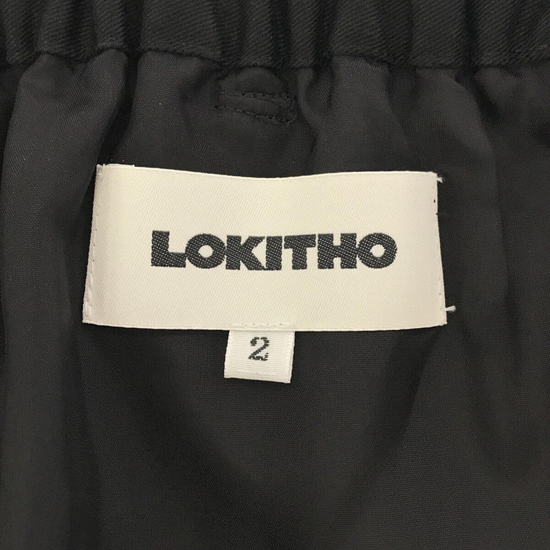 LOKITHO / ロキト FLOWER EMBROIDERY TIGHT SKIRT スカート