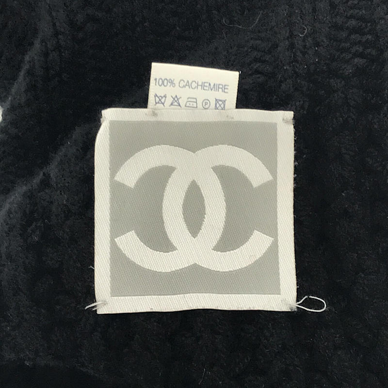 CHANEL / シャネル ココマーク カシミヤ ニット帽