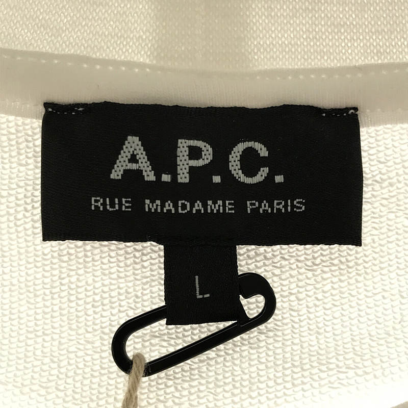 A.P.C. / アーペーセー × Sho Shibuya スプラッシュ ロゴ プリント スウェット