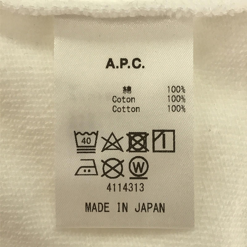 A.P.C. / アーペーセー × Sho Shibuya スプラッシュ ロゴ プリント スウェット