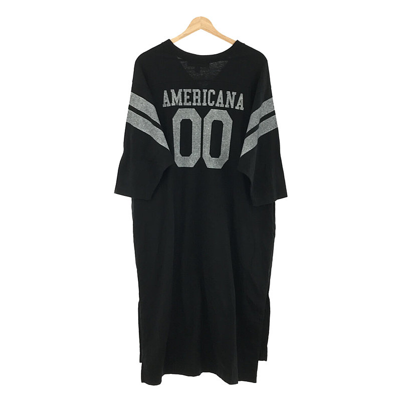 Americana / アメリカーナ ナンバーTシャツ ワンピース