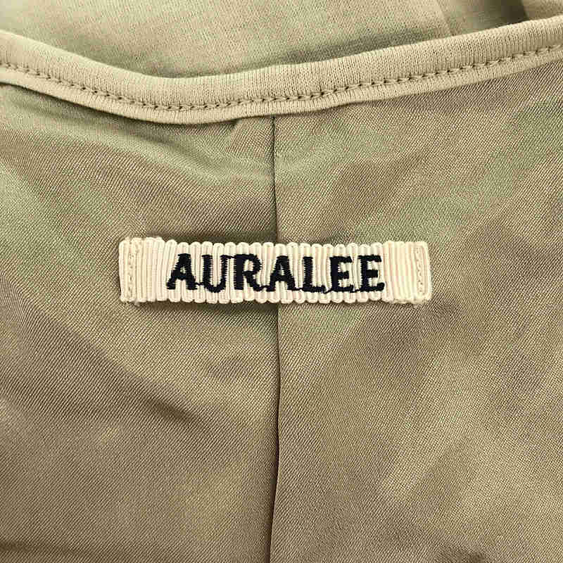 AURALEE / オーラリー EXTRA FINE WOOL JERSEY SLEEVELESS ONE PIECE / 総裏地 ワンピース