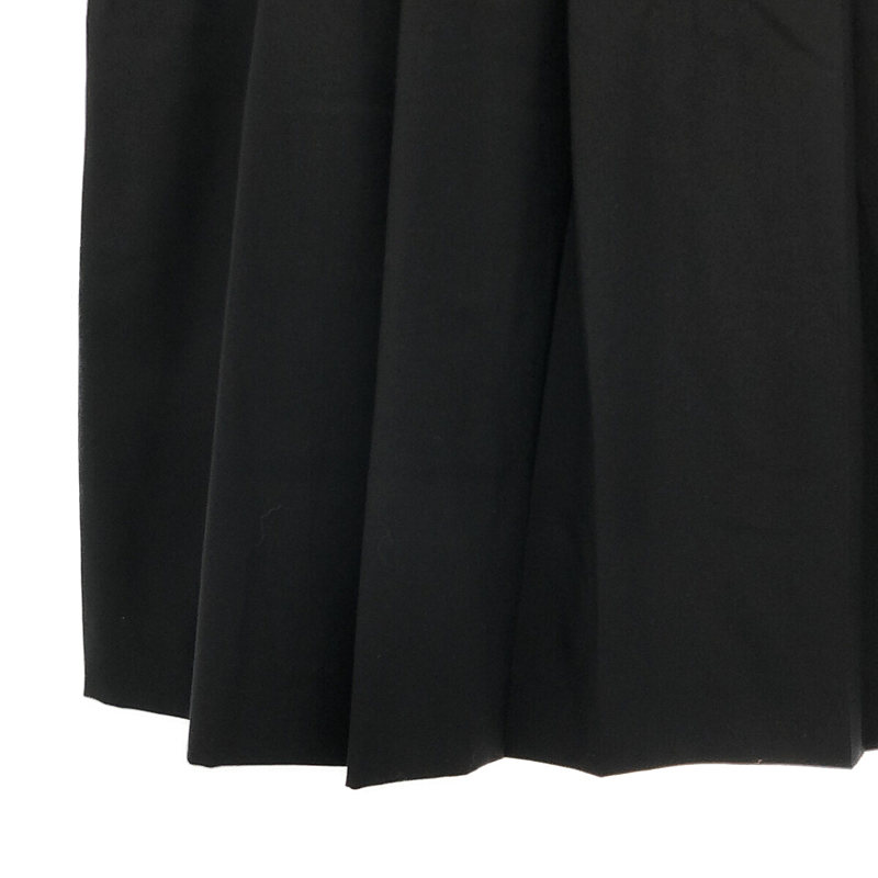 SISE / シセ ウール カシミヤ 刺繍 レイヤード メンズスカート