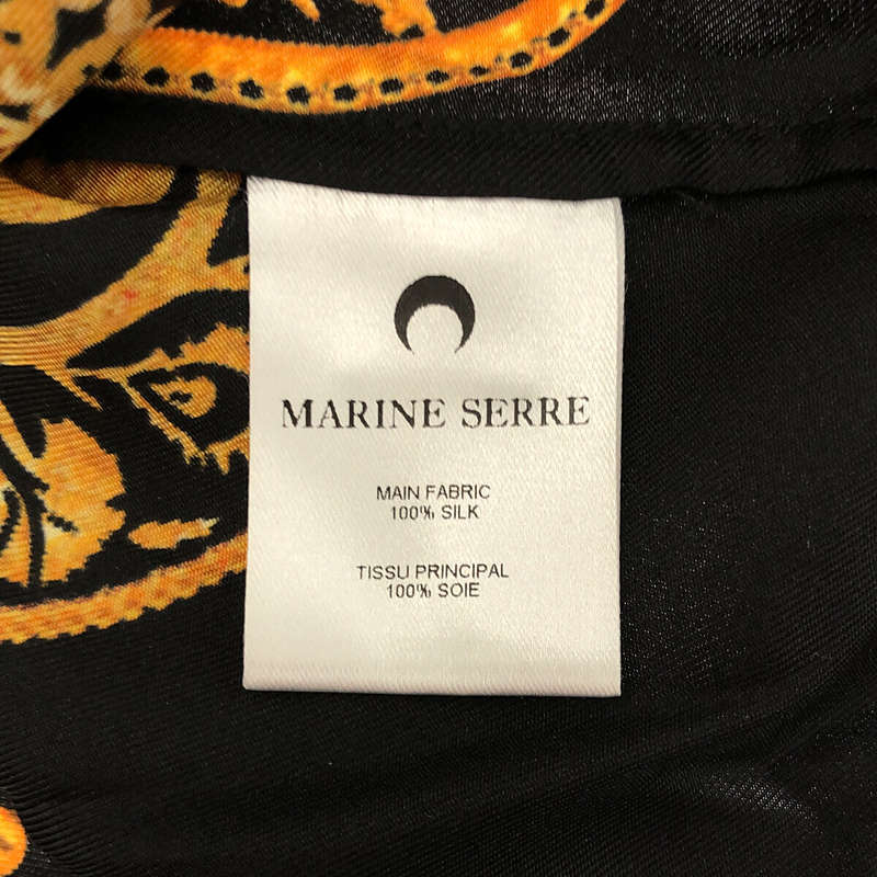 MARINE SERRE / マリーンセル Ornament Jewelry プリント シルクシャツ