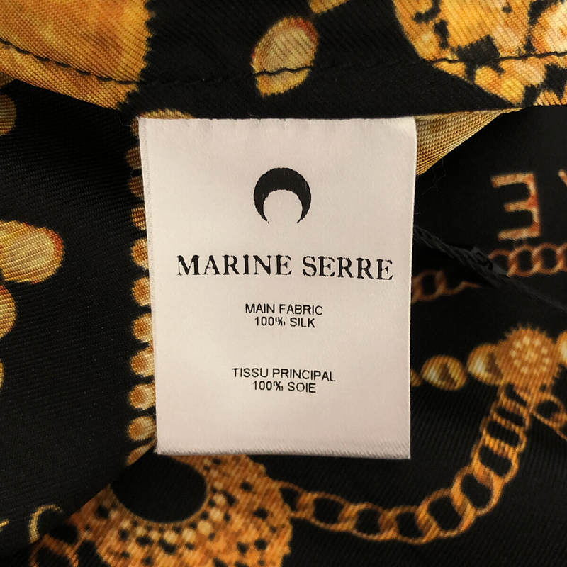 MARINE SERRE / マリーンセル Ornament Jewelry プリント シルクパンツ