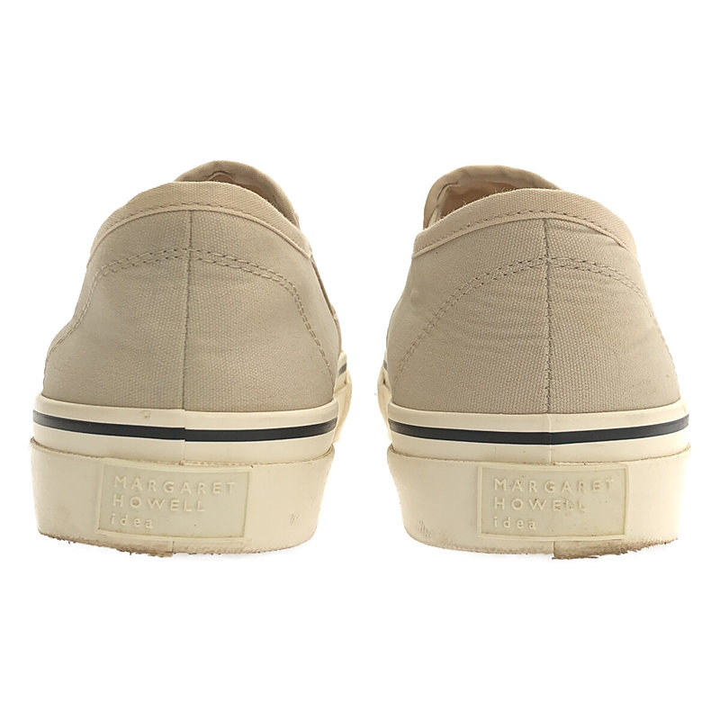MARGARET HOWELL idea / マーガレットハウエルアイデア ファブリックスリッポンスニーカー