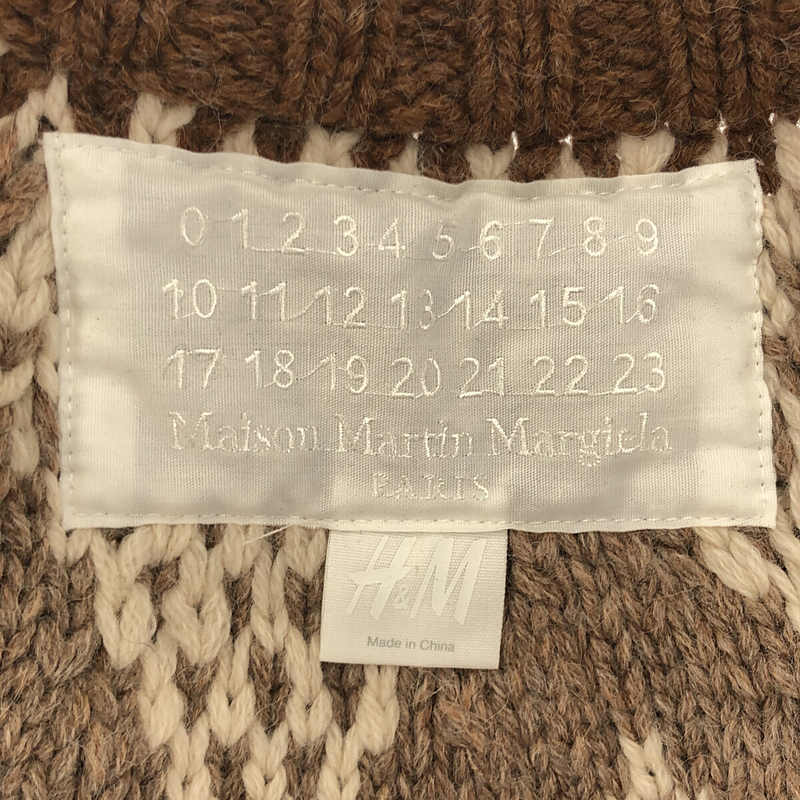 Maison Margiela（旧Maison Martin Margiela） - バウムアンドヘルガーデン スリーブ ノルディック アルパカ ニット backend=imagemagick;version=1;