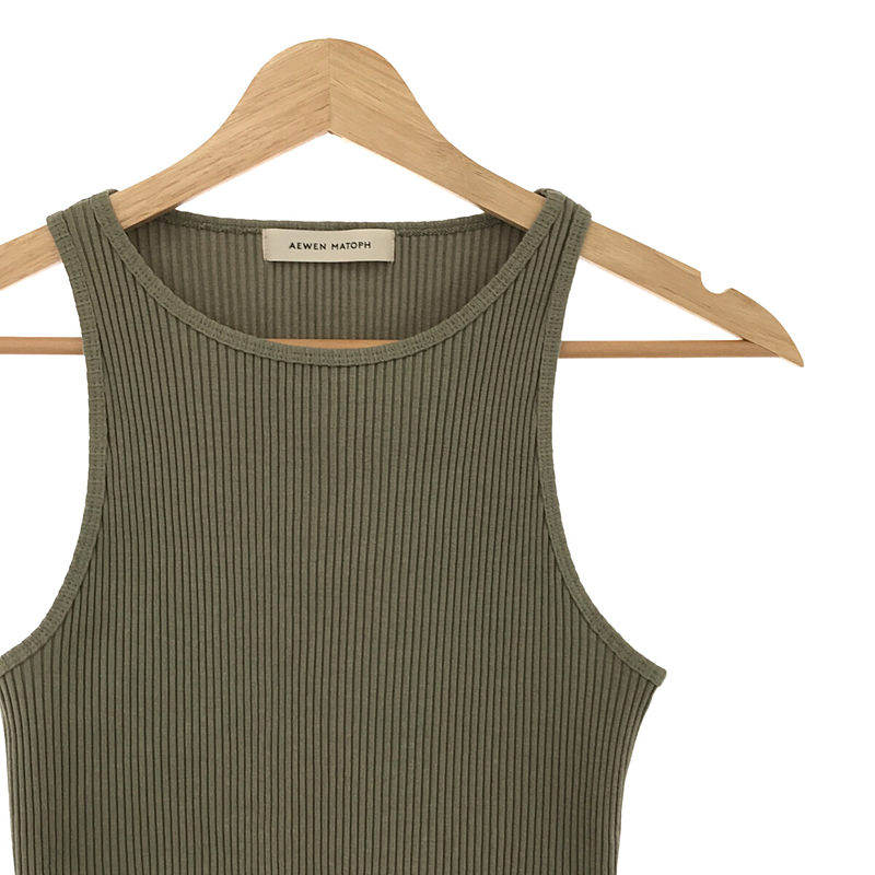 AEWEN MATOPH / イウエンマトフ Tank Tops / リブ ロング タンクトップ