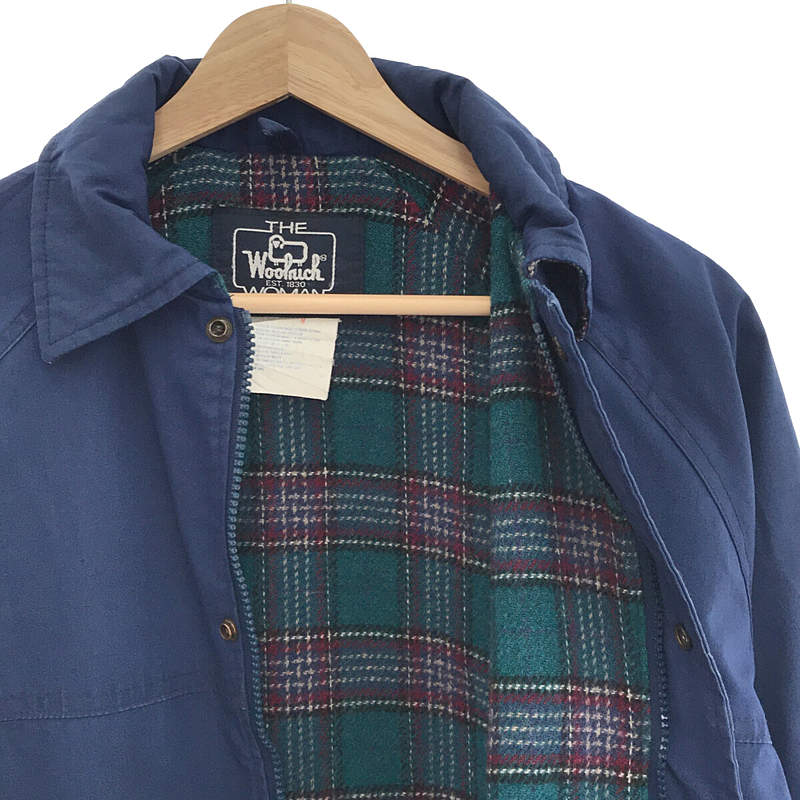 VINTAGE / ヴィンテージ古着 1980s〜 WOOLRICH / ウールリッチ USA製 裏地切替 ドローストリング ナイロンジャケット