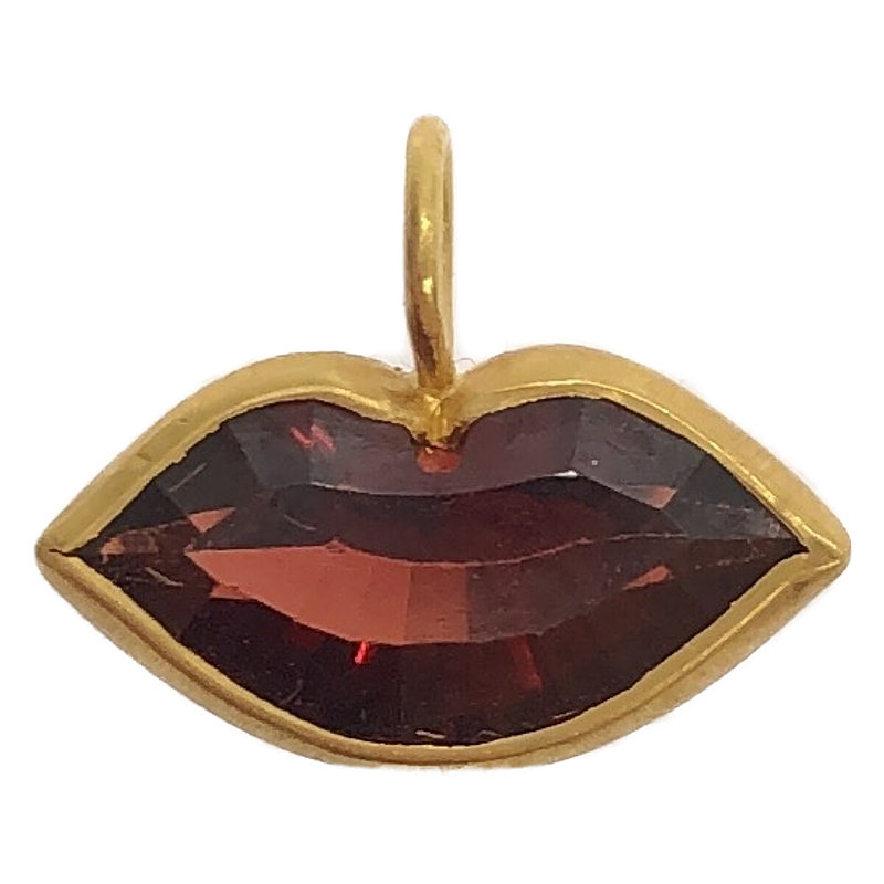 Garnett / ガーネット リップ ネックレス ペンダントトップ ジュエリー