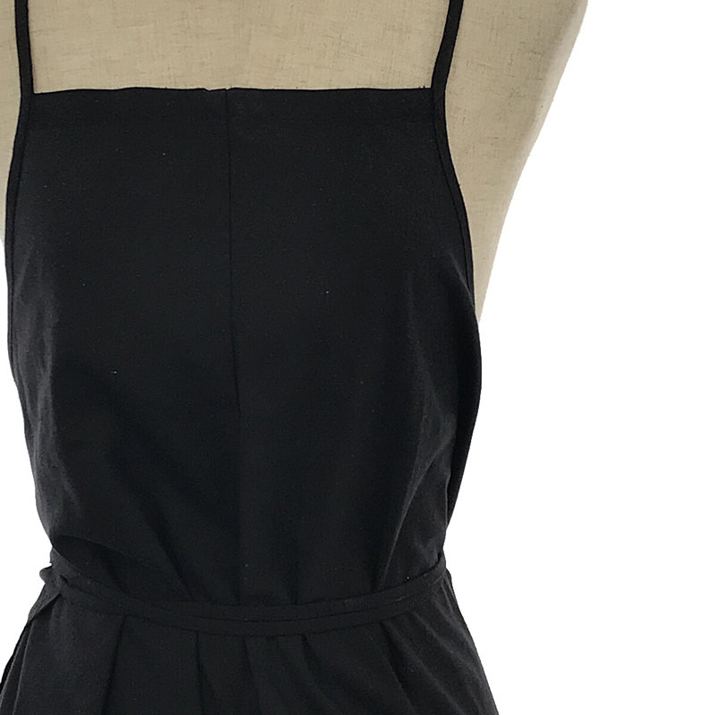 BASErange / ベースレンジ silk100％ / シルク YUMI エプロンワンピース