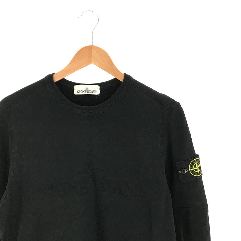 STONE ISLAND / ストーンアイランド コットン フロント  ロゴスウェットシャツ プルオーバー トレーナー