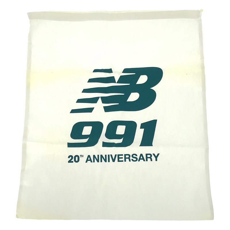 New Balance / ニューバランス M991ANI ENGLAND 20TH ANNIVERSARY ”20周年” 限定モデル  イングランド製 ローカット スニーカー 箱・保存袋有