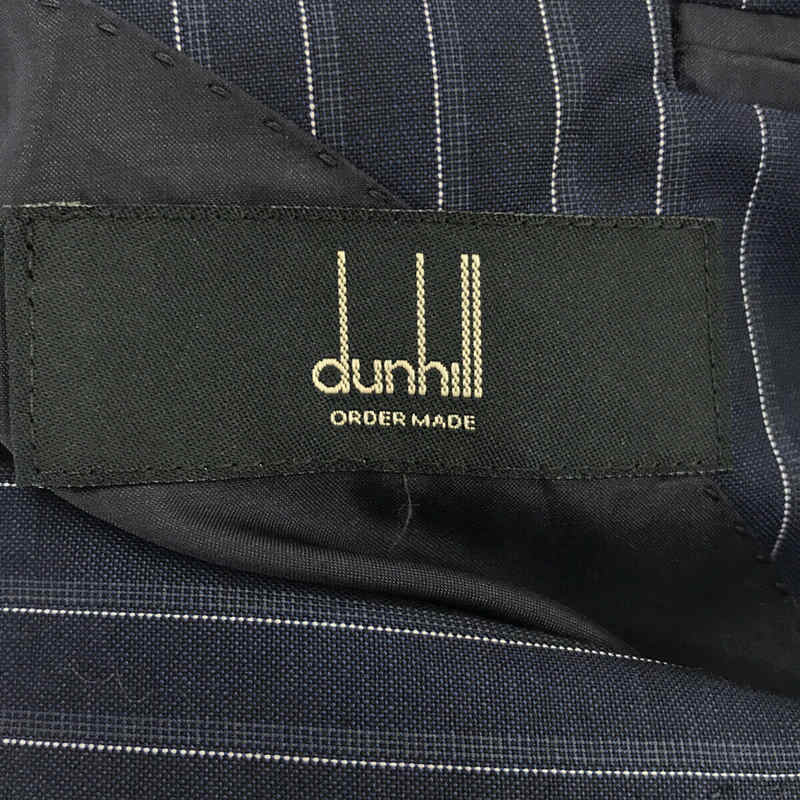 Dunhill / ダンヒル セットアップ ストライプ 2B シングルブレスト テーラード ジャケット / タック入り パンツ