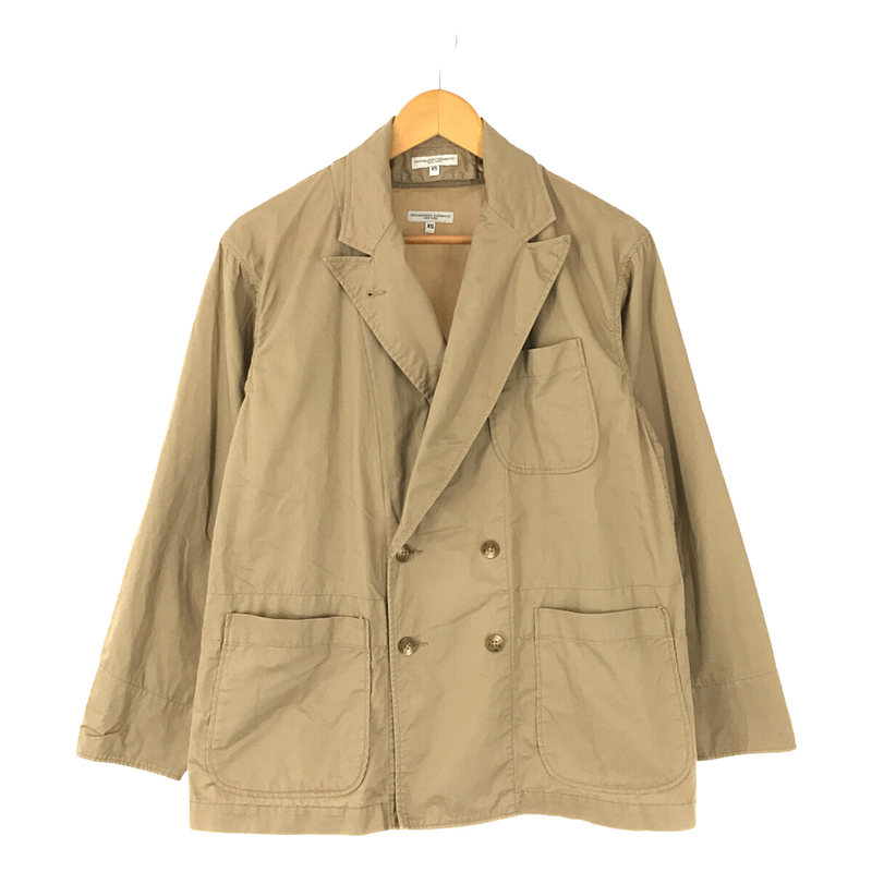 High Count Twill DLS Jacket 2way ダブルブレスト ジャケット 襟取外し可