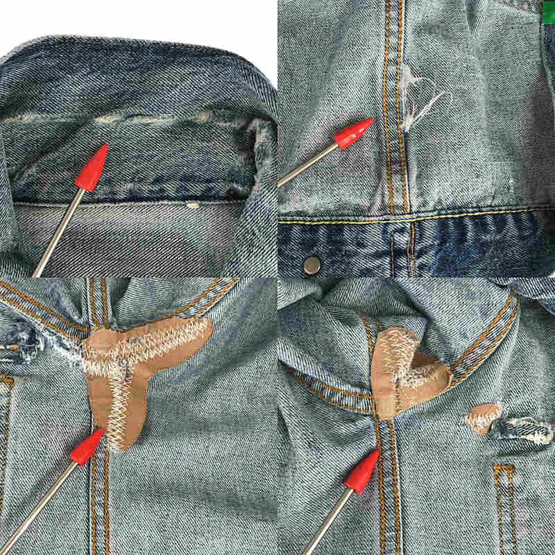 LEVI'S VINTAGE CLOTHING LVC / リーバイス ヴィンテージクロージング LVC 2nd 507XX ダメージ加工 セカンド 赤耳 トラッカー デニムジャケット