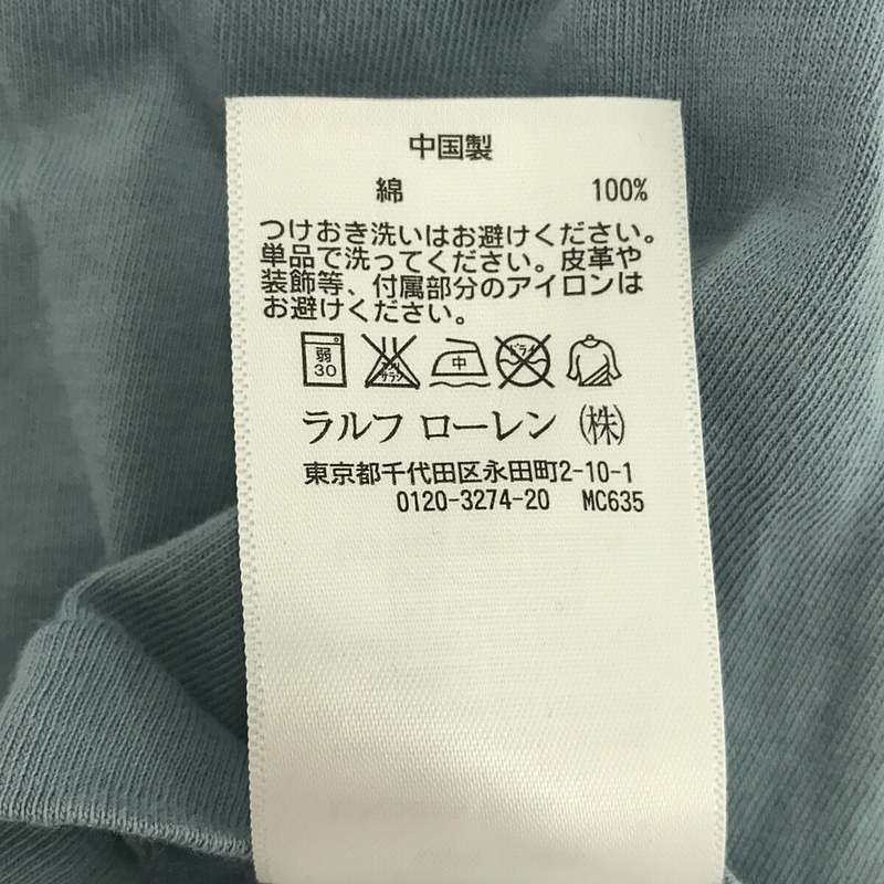 RRL / ダブルアールエル コットン クルーネック Tシャツ カットソー 代理店表記有り