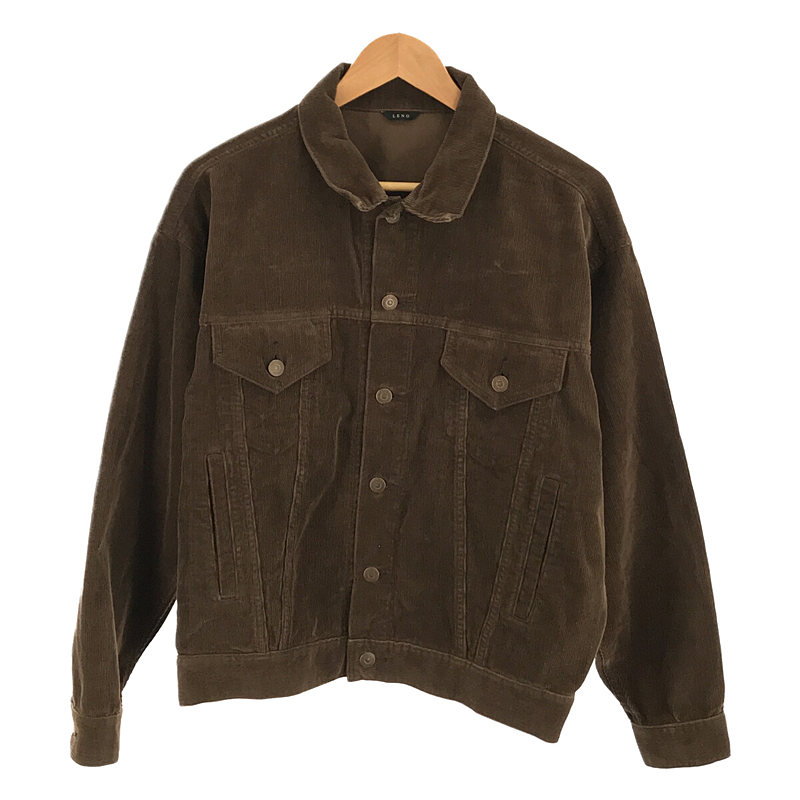 CORDUROY BIG TRUCKER JACKET コーデュロイ ビッグ トラッカー ジャケットLENO / リノ