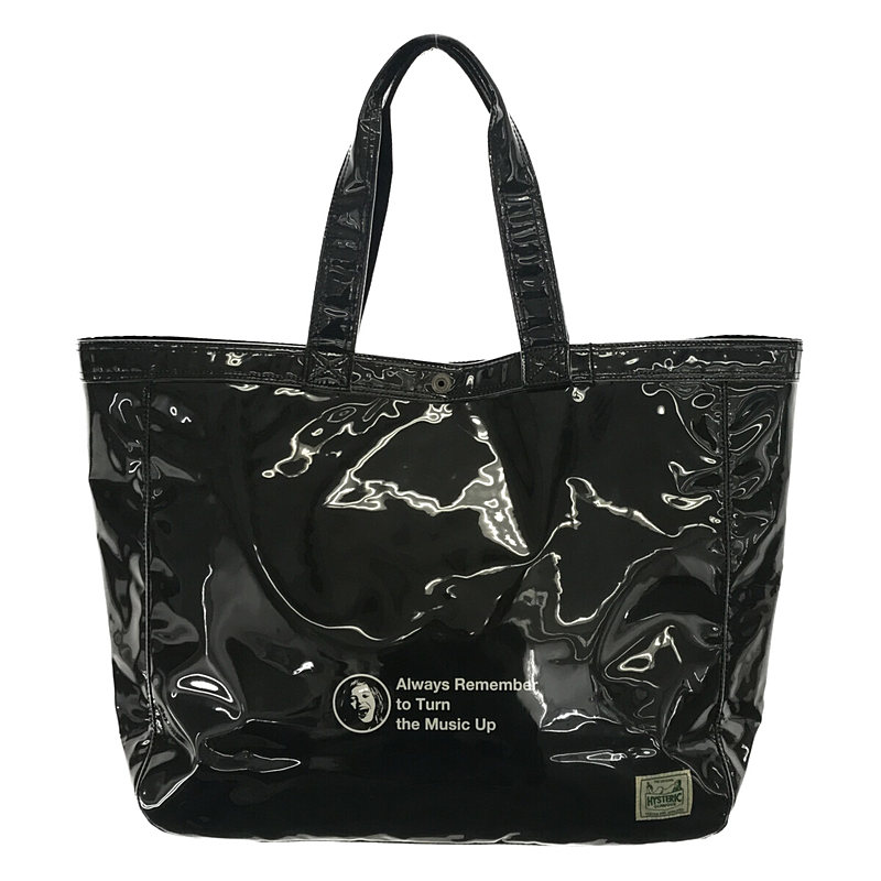 ブラックHYSTERIC GLAMOUR × PORTER PVC TOTE BAG