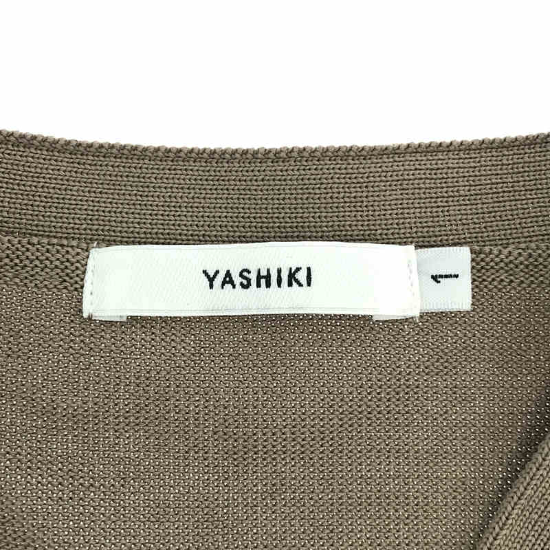 YASHIKI / ヤシキ tsukiyo cardigan ツキヨ カーディガン