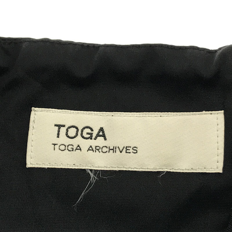 TOGA / トーガ ジップ フリル コルセット