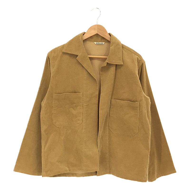 IENA イエナ取扱い WASHED CORDUROY SHIRTS JACKET ウォッシュド コーデュロイ シャツ ジャケット