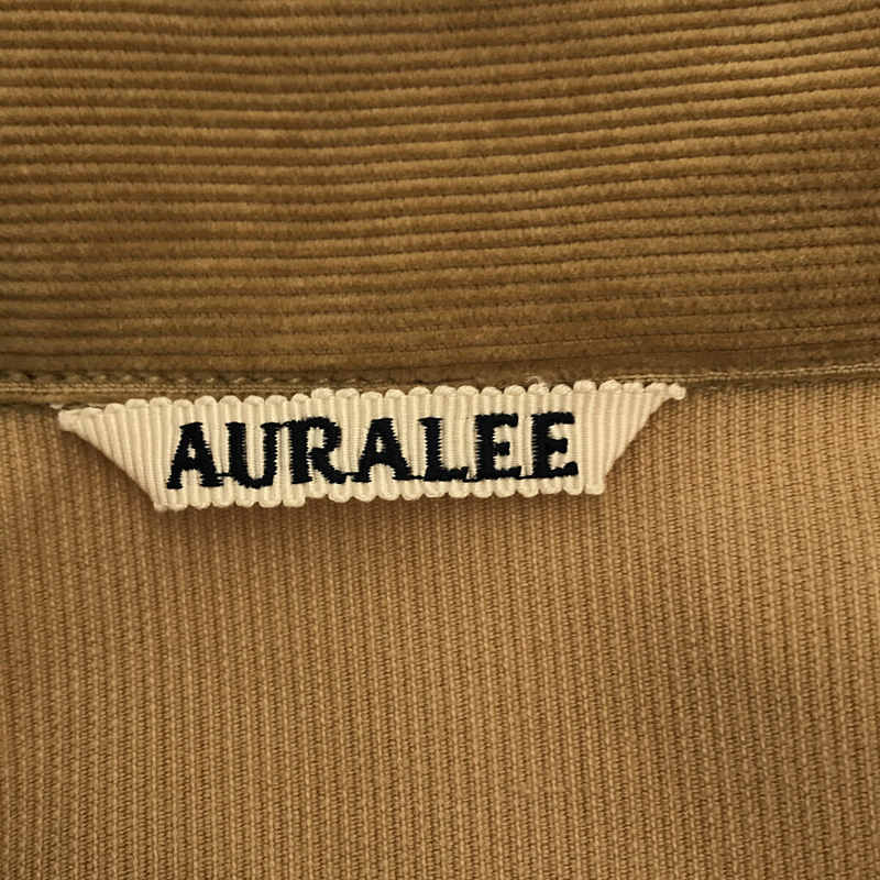 AURALEE / オーラリー IENA イエナ取扱い WASHED CORDUROY SHIRTS JACKET ウォッシュド コーデュロイ シャツ ジャケット