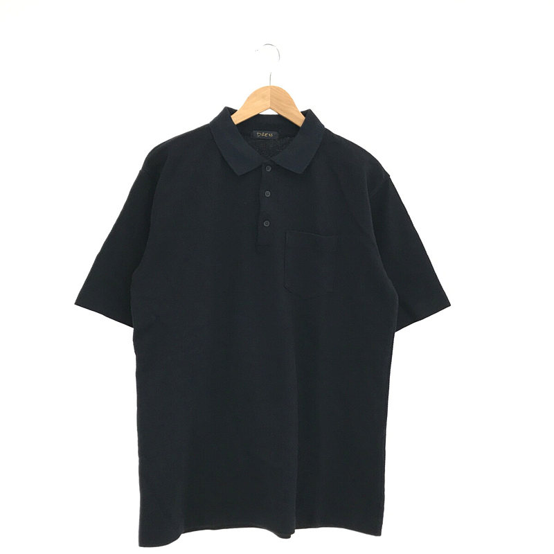 Ground Keeper Polo Shirt ビッグシルエット 鹿の子 コットン ポロシャツ