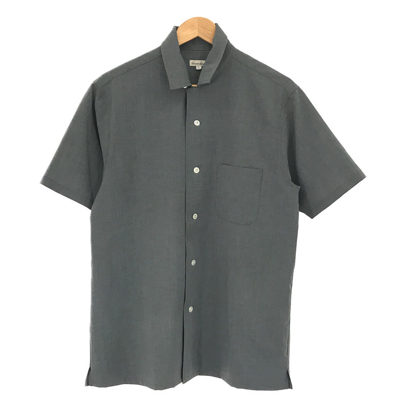 HI TWST/PE OPEN COLLAR SHORT SLEEVE SHIRT 開襟 オープンカラー シャツ