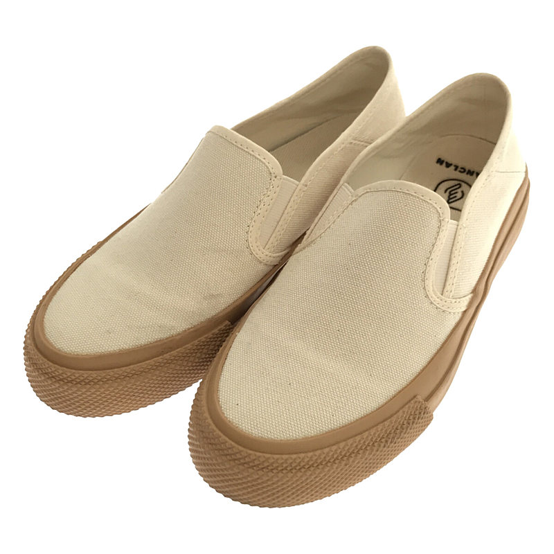 ZUPPA  Ivory X Gum Canvas キャンバス スリッポン ローカット スニーカー