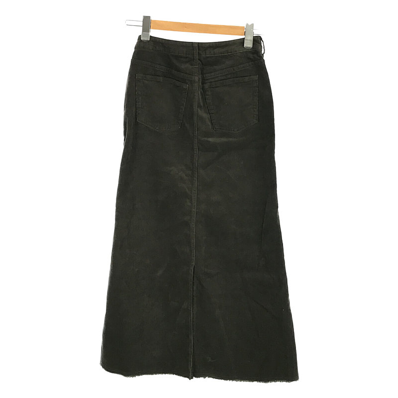 Spick and Span / スピックアンドスパン コーデュロイマキシスカート