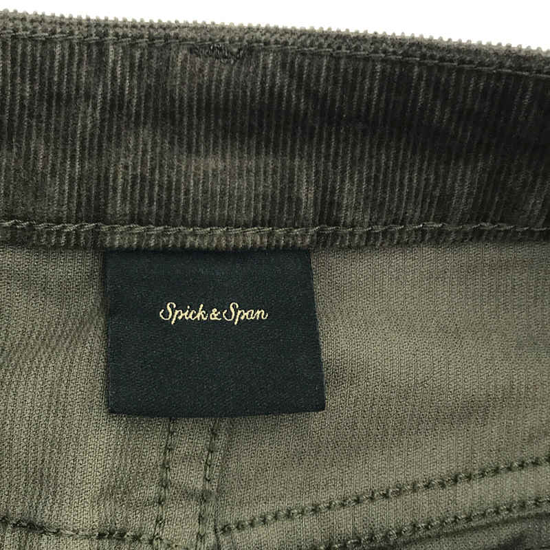 Spick and Span / スピックアンドスパン コーデュロイマキシスカート