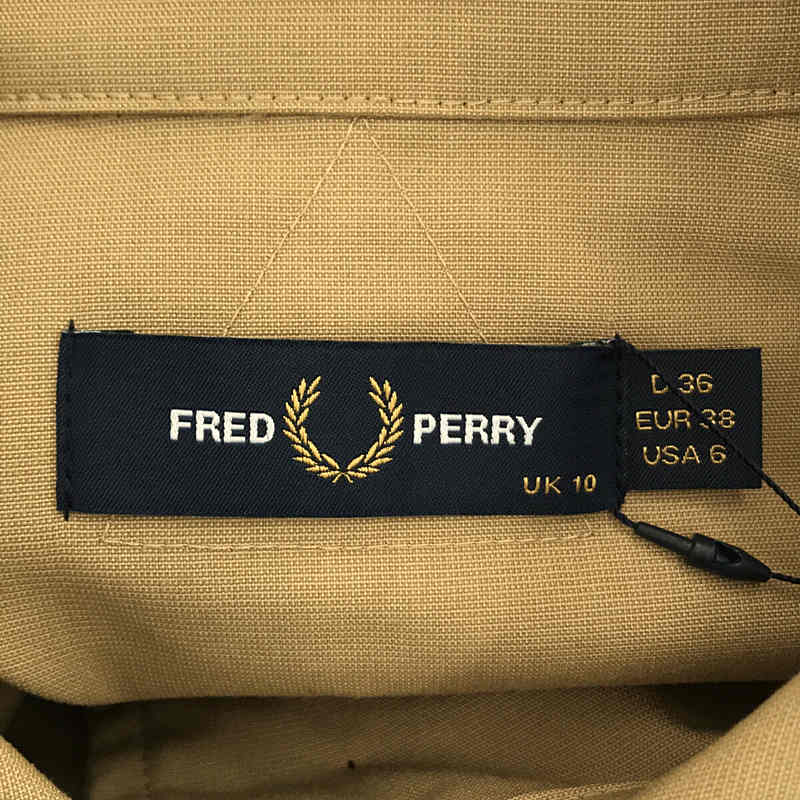 FRED PERRY / フレッドペリー × Ray BEAMS レイ ビームス 別注 ワンポイント刺繡ロゴ ロング カバーコート