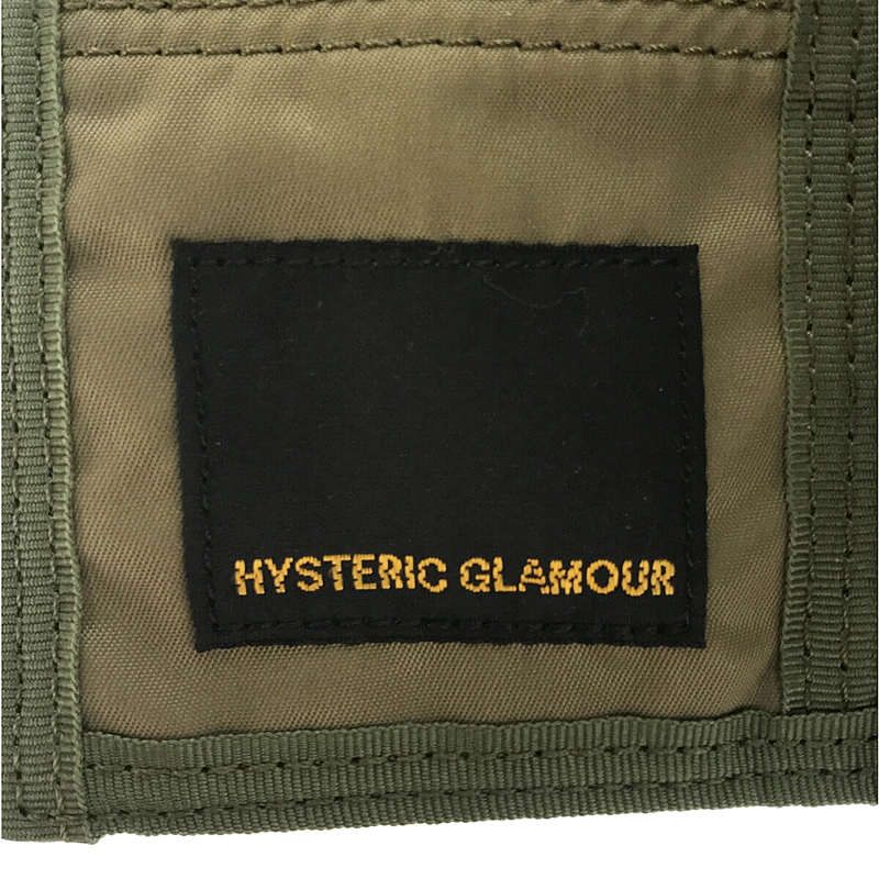 HYSTERIC GLAMOUR / ヒステリックグラマー 02213QG02 × PORTER ポーター 別注 コラボ INTERVIEW 三つ折りウォレット ユニセックス