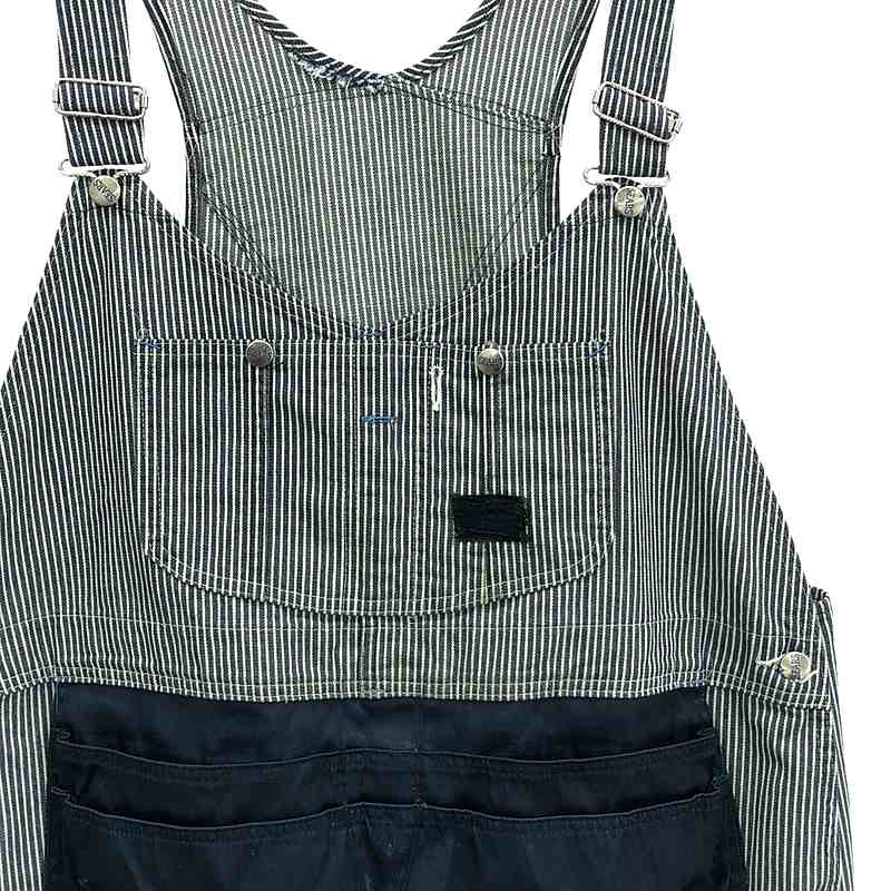 VINTAGE / ヴィンテージ古着 推定1970s〜 SEARS / シアーズ  PERMA-PREST ユニオンチケット エプロン ヒッコリー オーバーオール