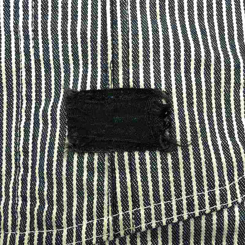 VINTAGE / ヴィンテージ古着 推定1970s〜 SEARS / シアーズ  PERMA-PREST ユニオンチケット エプロン ヒッコリー オーバーオール