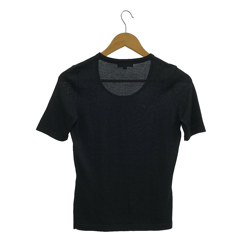 BURBERRY LONDON / バーバリーロンドン シルク混 ギャザー ニット