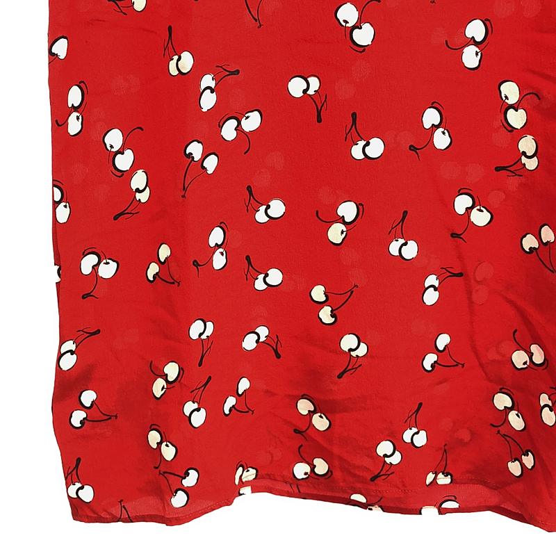 miu miu / ミュウミュウ チェリー プリント プルオーバーブラウス