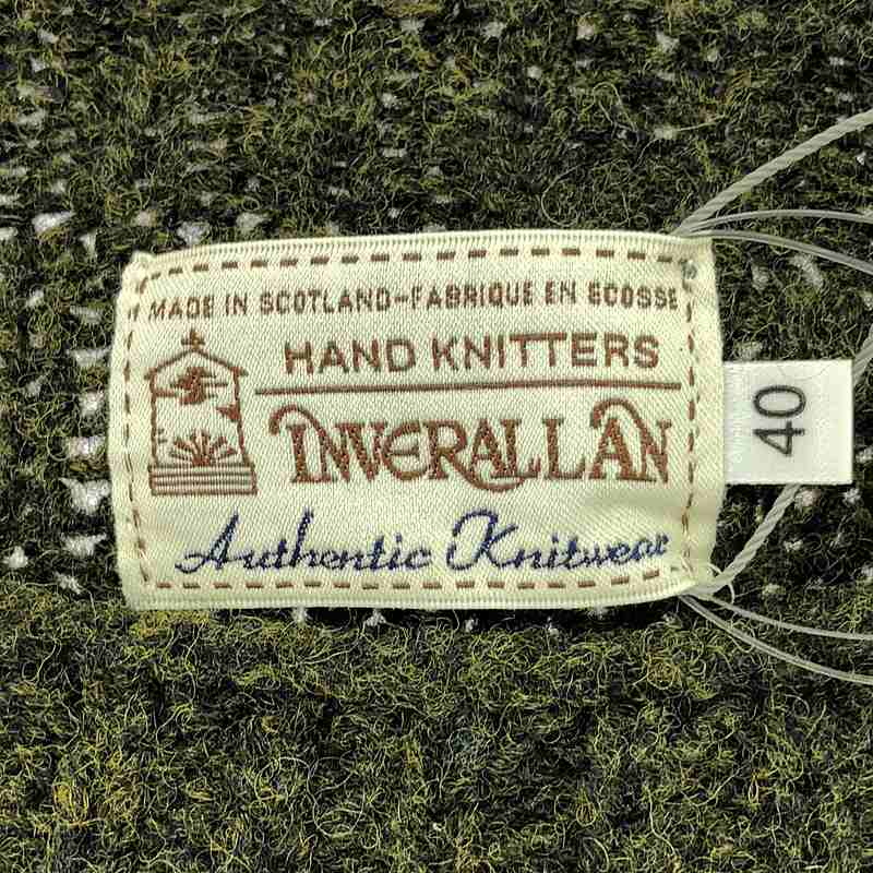 INVERALLAN / インバーアラン ウール シェトランドセーター オーセンチック ニット