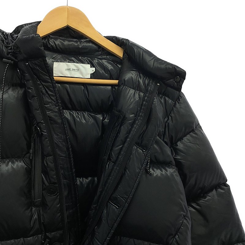 JANE SMITH / ジェーンスミス フード付 フェザー ダウン ジャケット