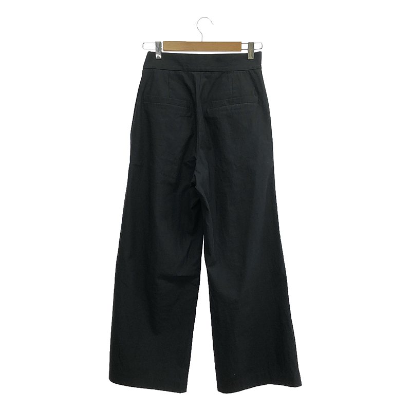 VERMEIL par iena / ヴェルメイユパーイエナ ハイウエスト タック ワイドパンツ