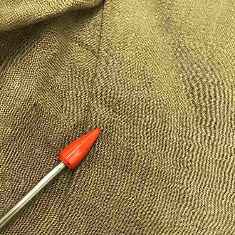 MARGARET HOWELL / マーガレットハウエル PLAIN LINEN リネン ノーカラー ジャケット