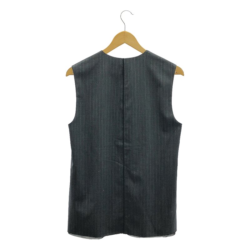 Plage / プラージュ PIN STRIPE / カットオフ ブラウス シャツ / 総裏地