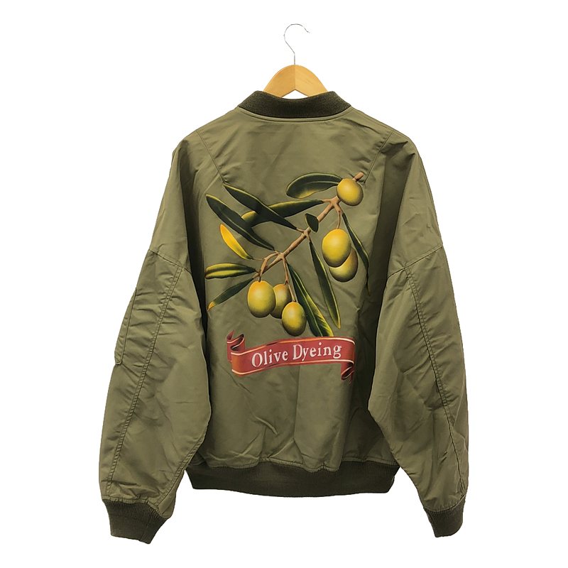 doublet / ダブレット VEGETABLE DYED MA-1 ベジタブルダイ ジャケット