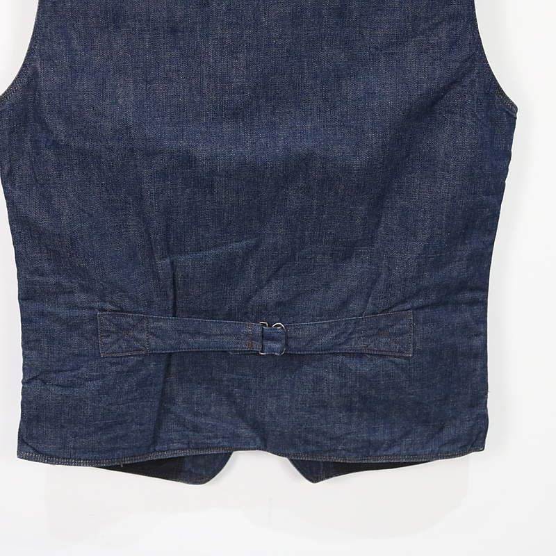 FREEWHEELERS / フリーホイーラーズ ”Westinghouse” LATE 1800s ENGINEER'S NOTCHED COLLAR VEST デニムベスト