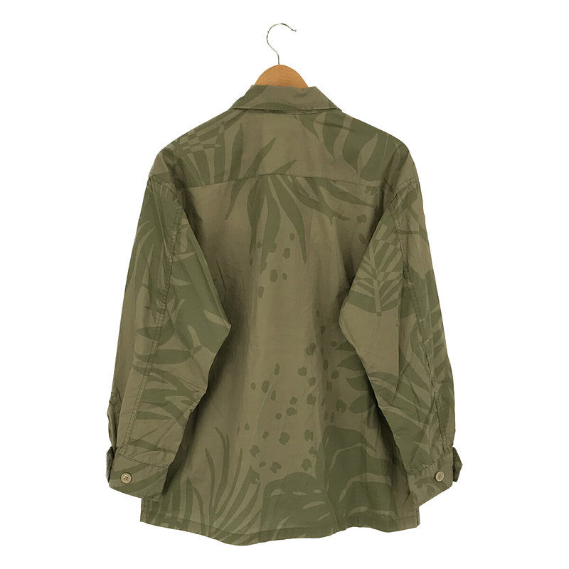 Engineered Garments / エンジニアドガーメンツ Jungle Fatigue Jacket-Leaf Print Cotton Poplin ジャングルファティーグ リーフプリント柄 コットンポプリン ミリタリー ジャケット