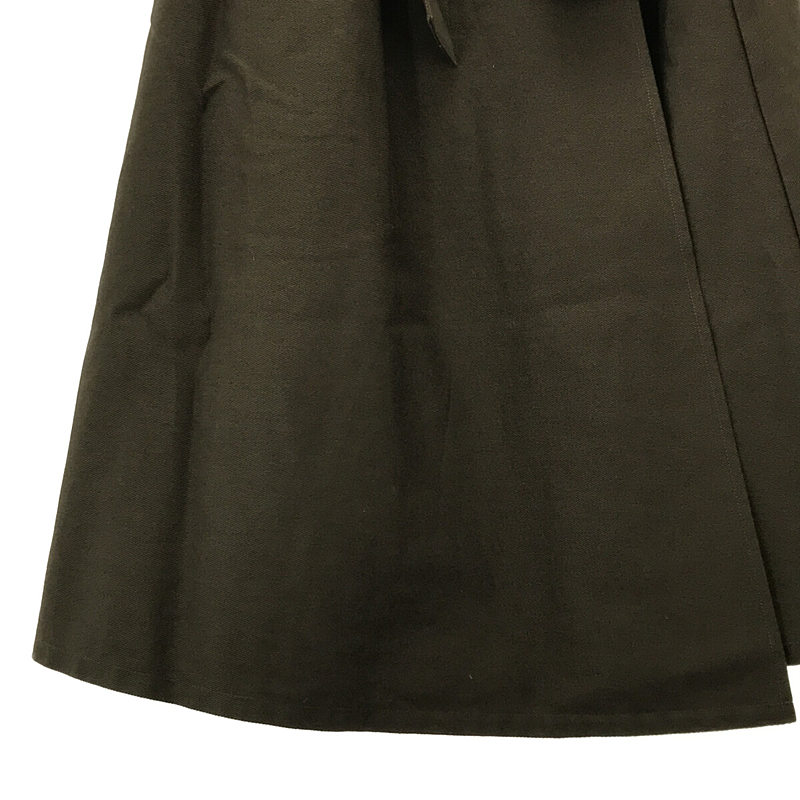 harenoti. / ハレノチ belted wraparound skirt ベルト付き ベルテッドラップ風スカート